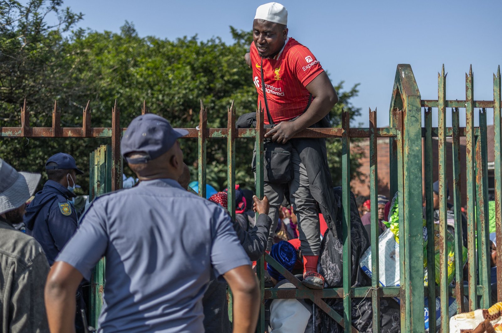South Africa protest