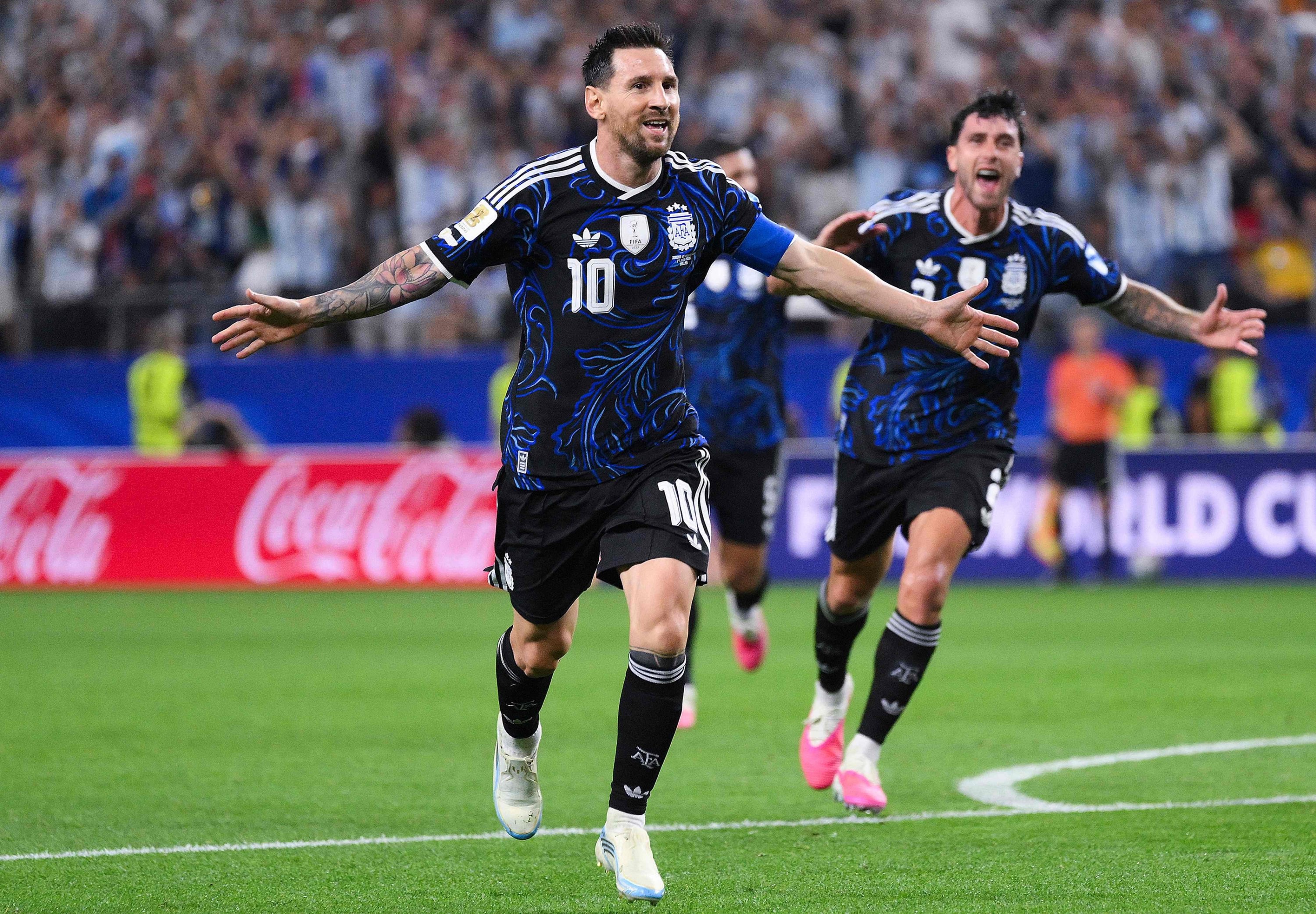 Messi keeps scoring as unbeaten Argentina head for last 32 in style