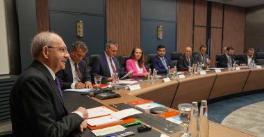 CHP leader Kemal Kılıçdaroğlu chairs a meeting of his party at CHP's headquarters, Ankara, Türkiye, June 10, 2026. (AA Photo)