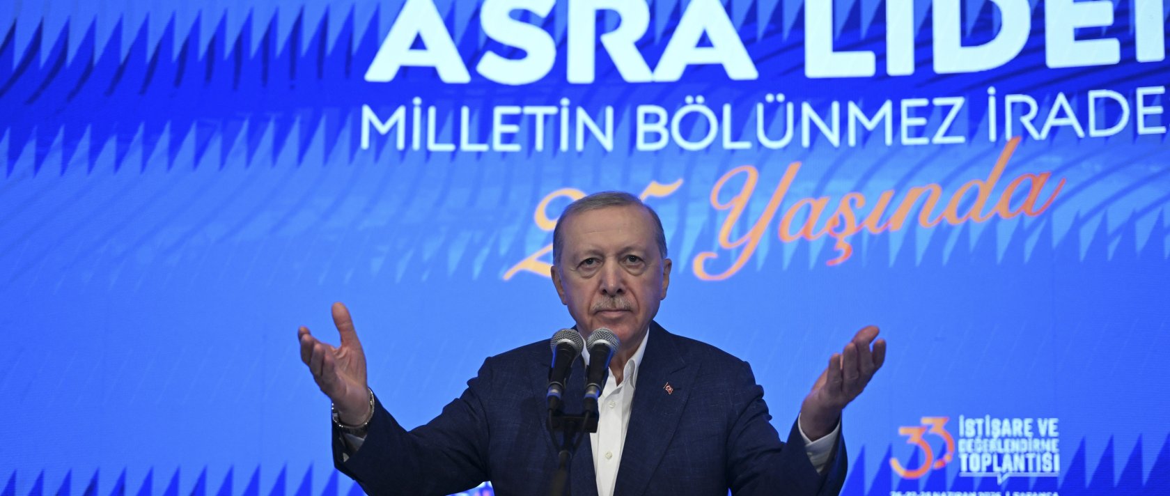 President Recep Tayyip Erdoğan speaks at the event in Sapanca, Sakarya, northwestern Türkiye, June 28, 2026. (AA Photo) 