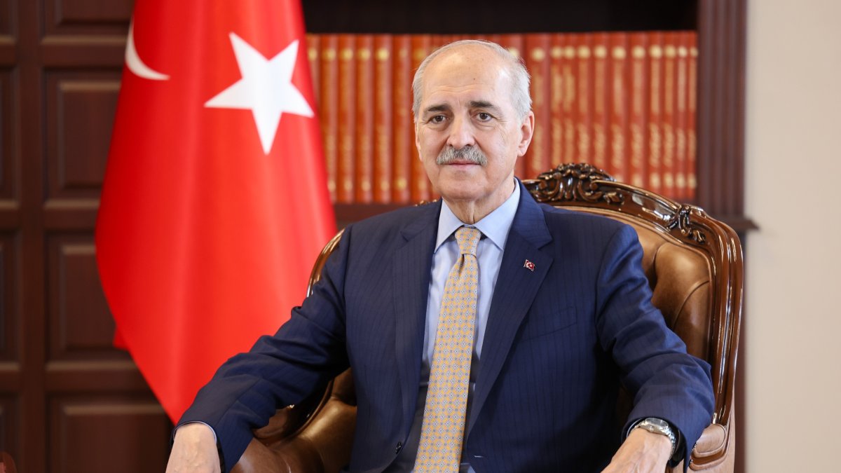Parliament Speaker Numan Kurtulmuş during the NATO Parliamentary Summit Istanbul, Türkiye, June 29, 2026. (IHA Photo)