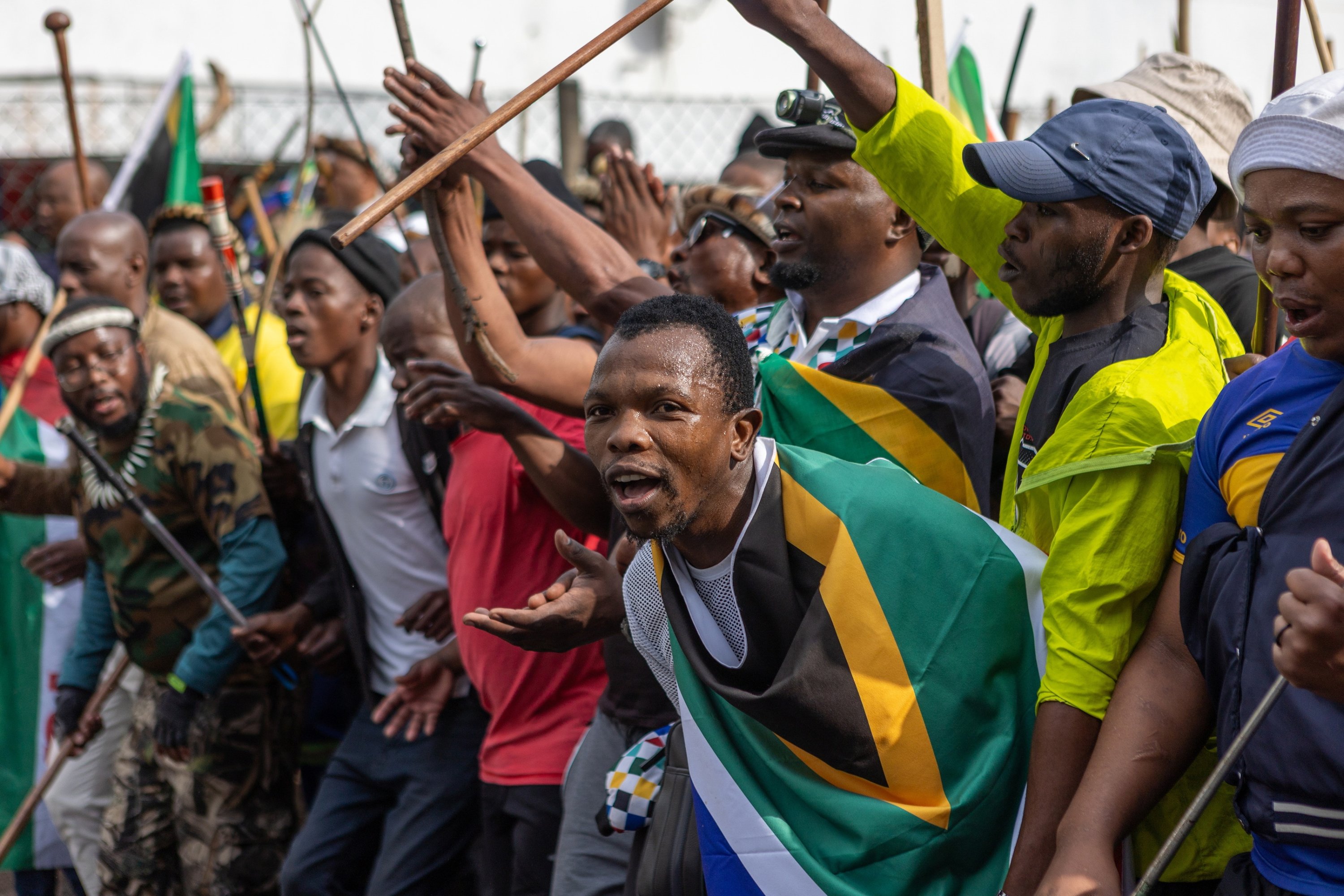Thousands hit streets in S. Africa as anti-migrant sentiment swells