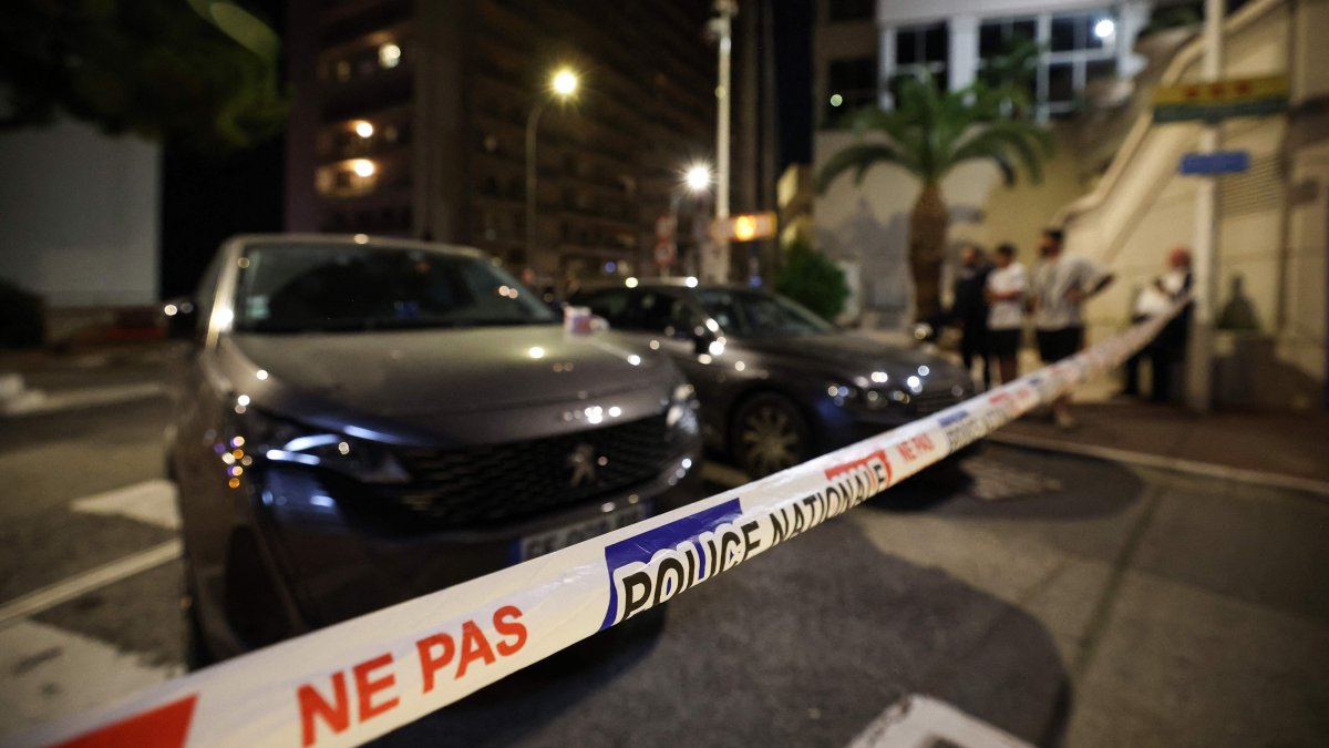 Police cordon off the area of an explosion that occurred at a residential building, Monaco, near the border with France, June 29, 2026. (AFP Photo)