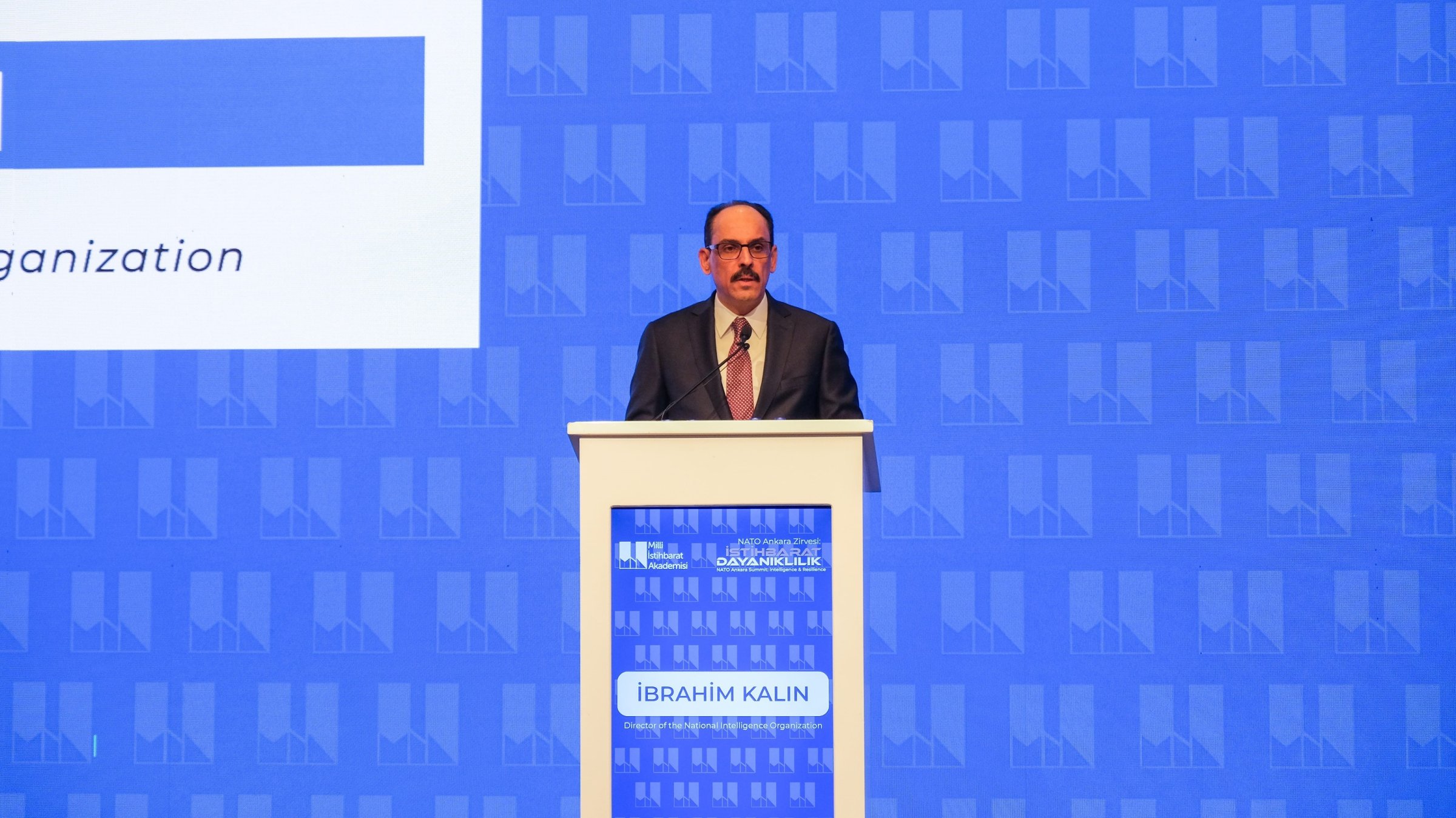 MIT chief Ibrahim Kalin speaks at a conference in Ankara, June 15, 2026. (IHA File Photo)