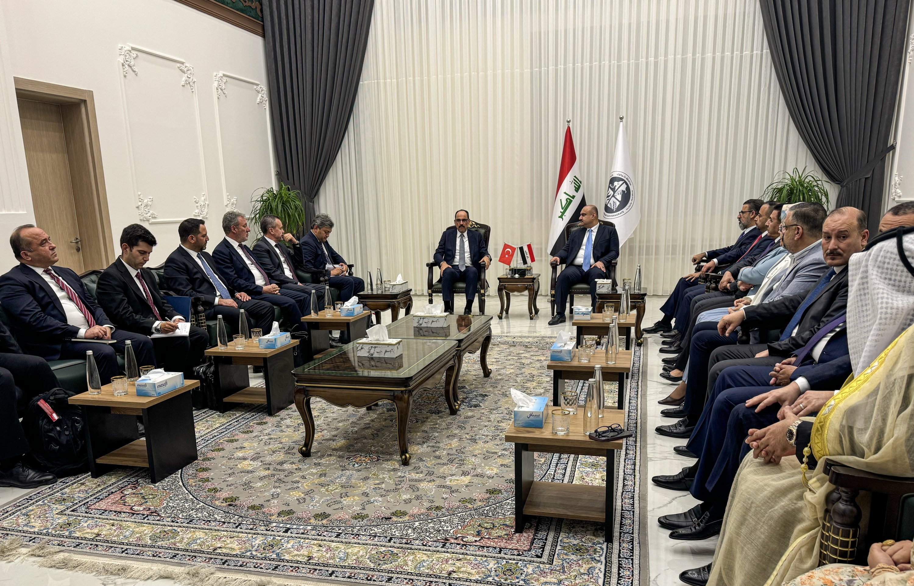Turkish intel chief visits Iraq for talks on security cooperation