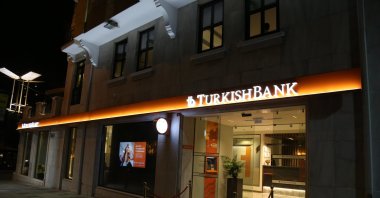 A logo of Turkish Bank is seen on its branch, Istanbul, Türkiye. (Courtesy of Turkish Bank)