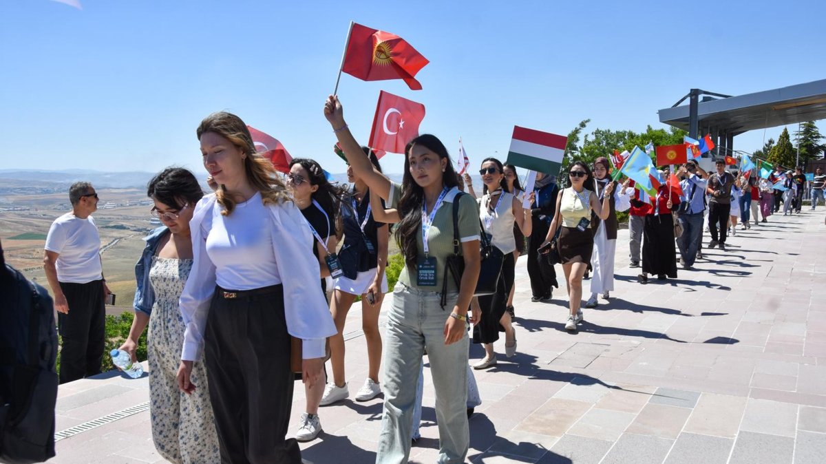 Participants attend the "Brotherly Capital: Common Voice, Common Spirit" youth program, Ankara, Türkiye, July 2, 2026. (AA Photo)