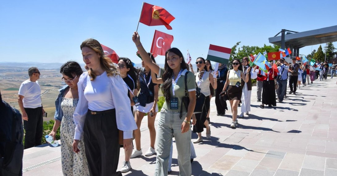 Participants attend the "Brotherly Capital: Common Voice, Common Spirit" youth program, Ankara, Türkiye, July 2, 2026. (AA Photo)