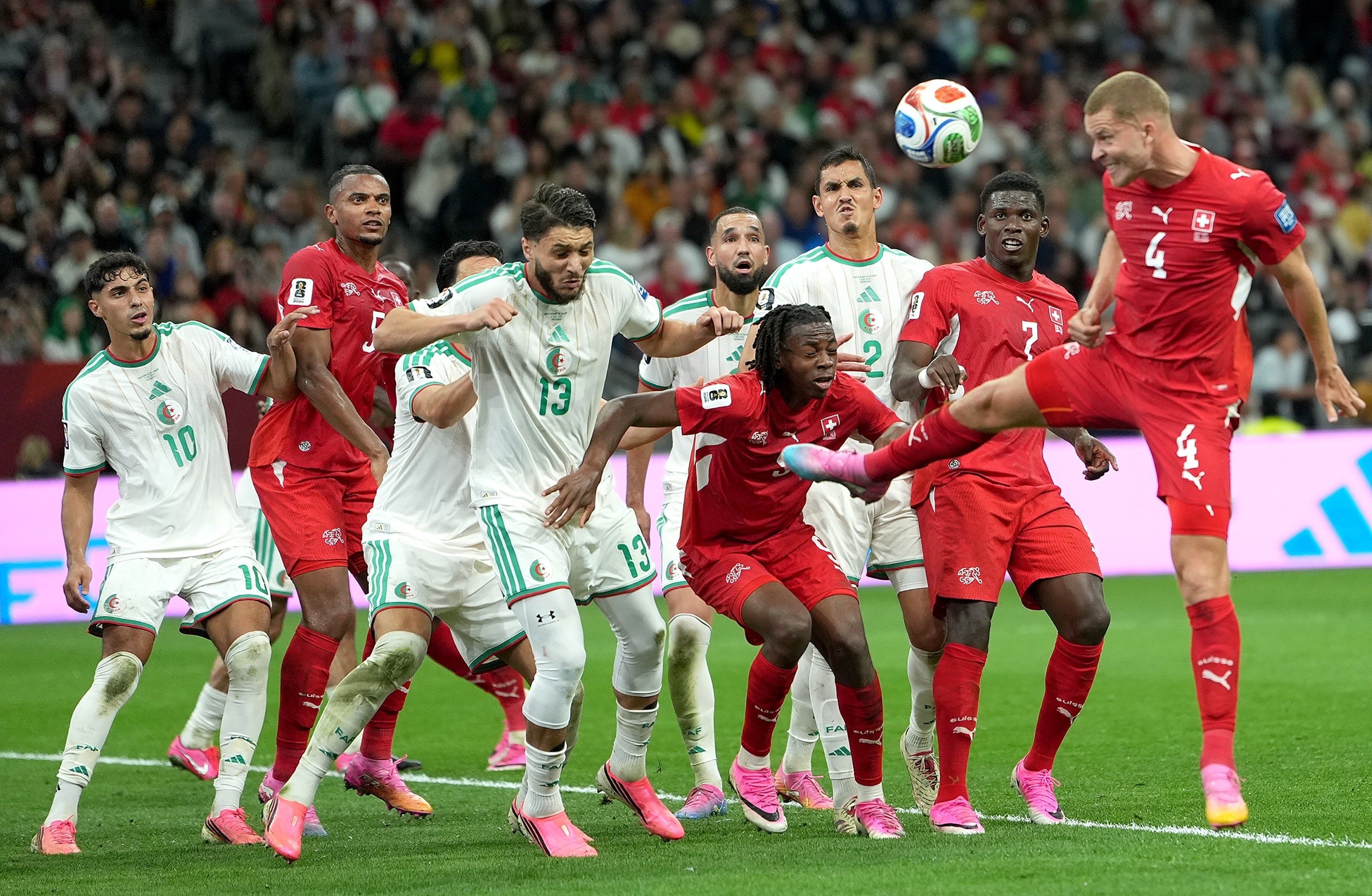 Switzerland beat Algeria to end 88-year World Cup knockout wait