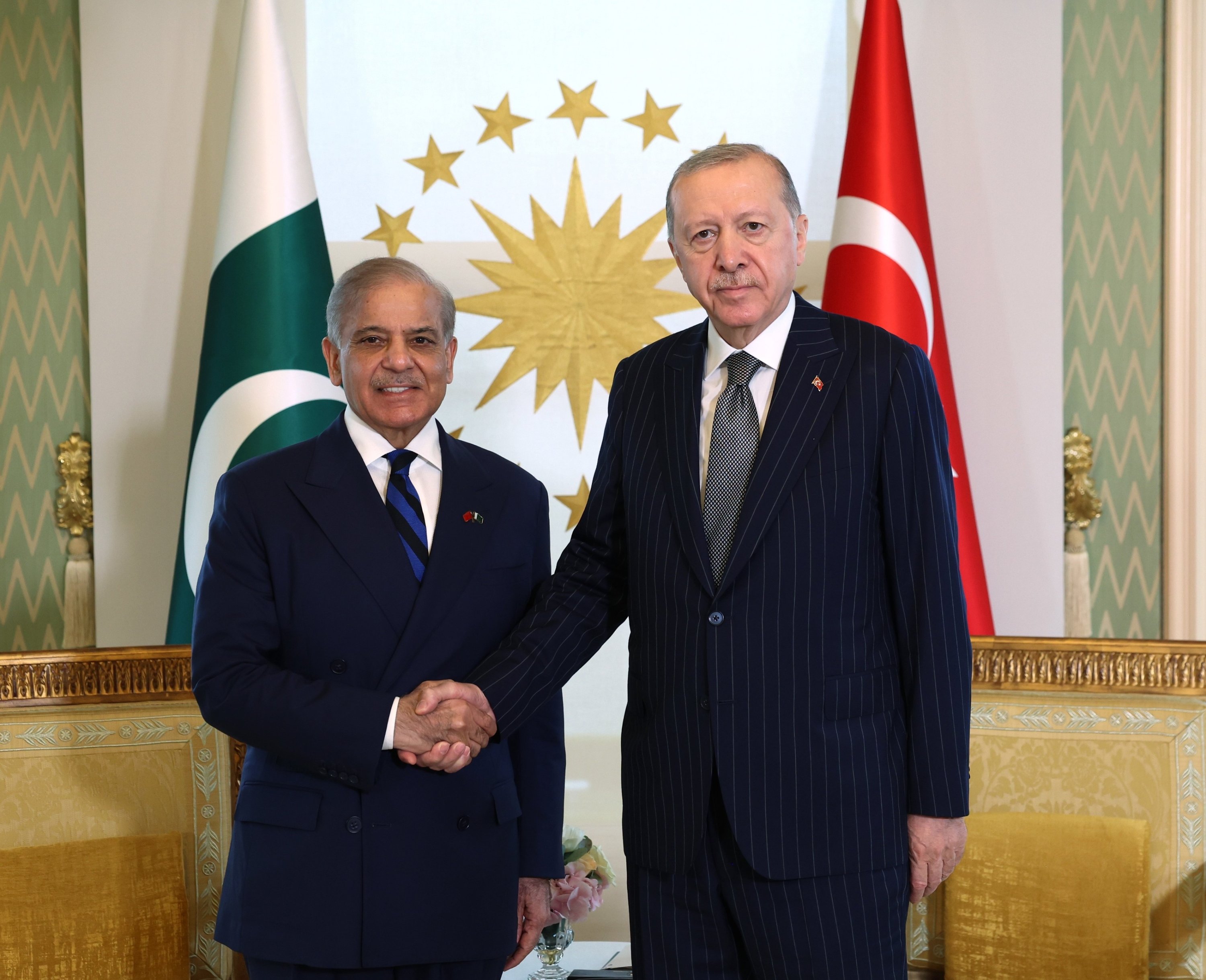 Erdoğan hosts Pakistan’s Sharif in Istanbul for wide-ranging talks