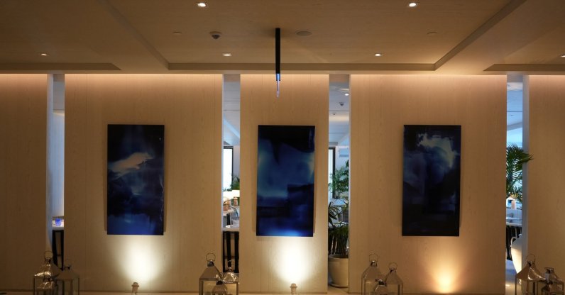 Art on display at VISION Art Platform, Bodrum, Türkiye, July 4, 2026. (DHA Photo)