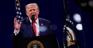 U.S. President Donald Trump speaks at a Fourth of July rally, marking the 250th anniversary of U.S. independence, on the National Mall in Washington, D.C., U.S., July 4, 2026. (Reuters Photo)