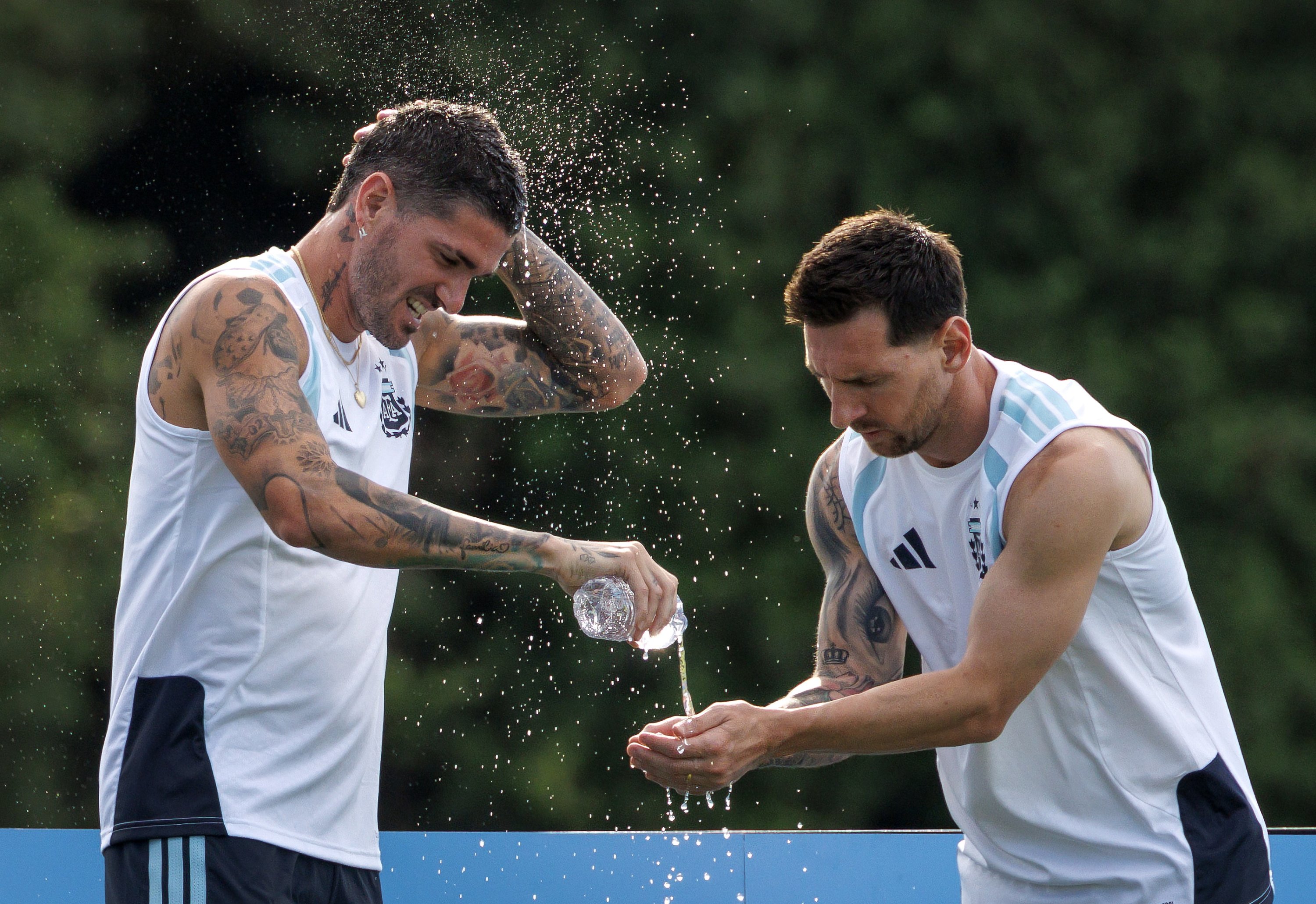 Argentina battle Egypt, Swiss test Colombia in World Cup Round of 16