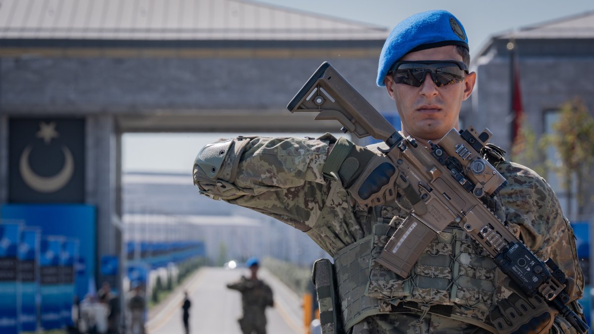 The Crescent and Star Joint Headquarters is being prepared to host a reception for visiting defense ministers and high-level NATO representatives as part of the NATO summit, Ankara, Türkiye, July 2, 2026 (AA Photo)