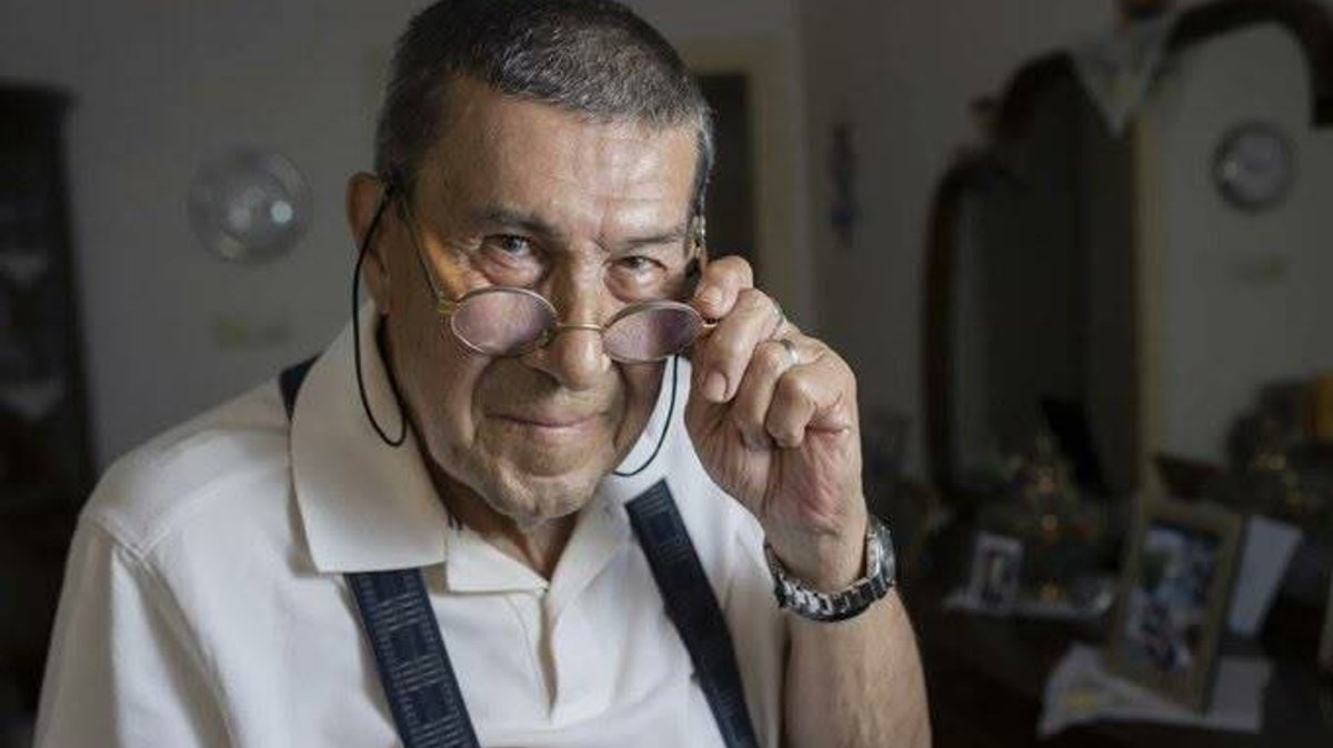 Turkish actor Zihni Göktay poses for a photo.