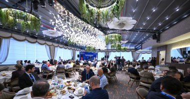 A view of the dinner hosted by the Communications Directorate, Ankara, Türkiye, July 5, 2026. (AA Photo)
