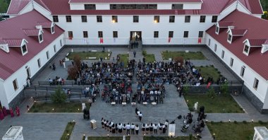 An aerial view of Tunceli Museum, Tunceli, Türkiye, July 6, 2026. (AA Photo)