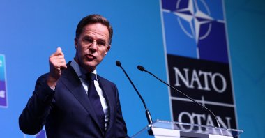 NATO Secretary-General Mark Rutte holds a press conference ahead of a NATO leaders summit in Ankara, Türkiye, July 6, 2026. (Reuters Photo)