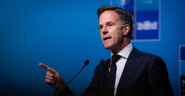 NATO Secretary-General Mark Rutte speaks to reporters after the North Atlantic Council meeting during the second day of the NATO summit, Ankara, Türkiye, July 8, 2026. (AA Photo)