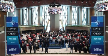 Guests attend the partial launch of the brand-new Turkish military headquarters in Ankara, Türkiye, July 8, 2025. (AA Photo)