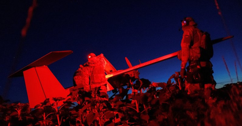 Service members of the Ukrainian Armed Forces prepare a Zozulia mid-strike drone for a flight while they work at a position near a front line, amid Russia's attack on Ukraine, in an undisclosed location in southern Ukraine, on an undisclosed date, 2026. (Reuters Photo)