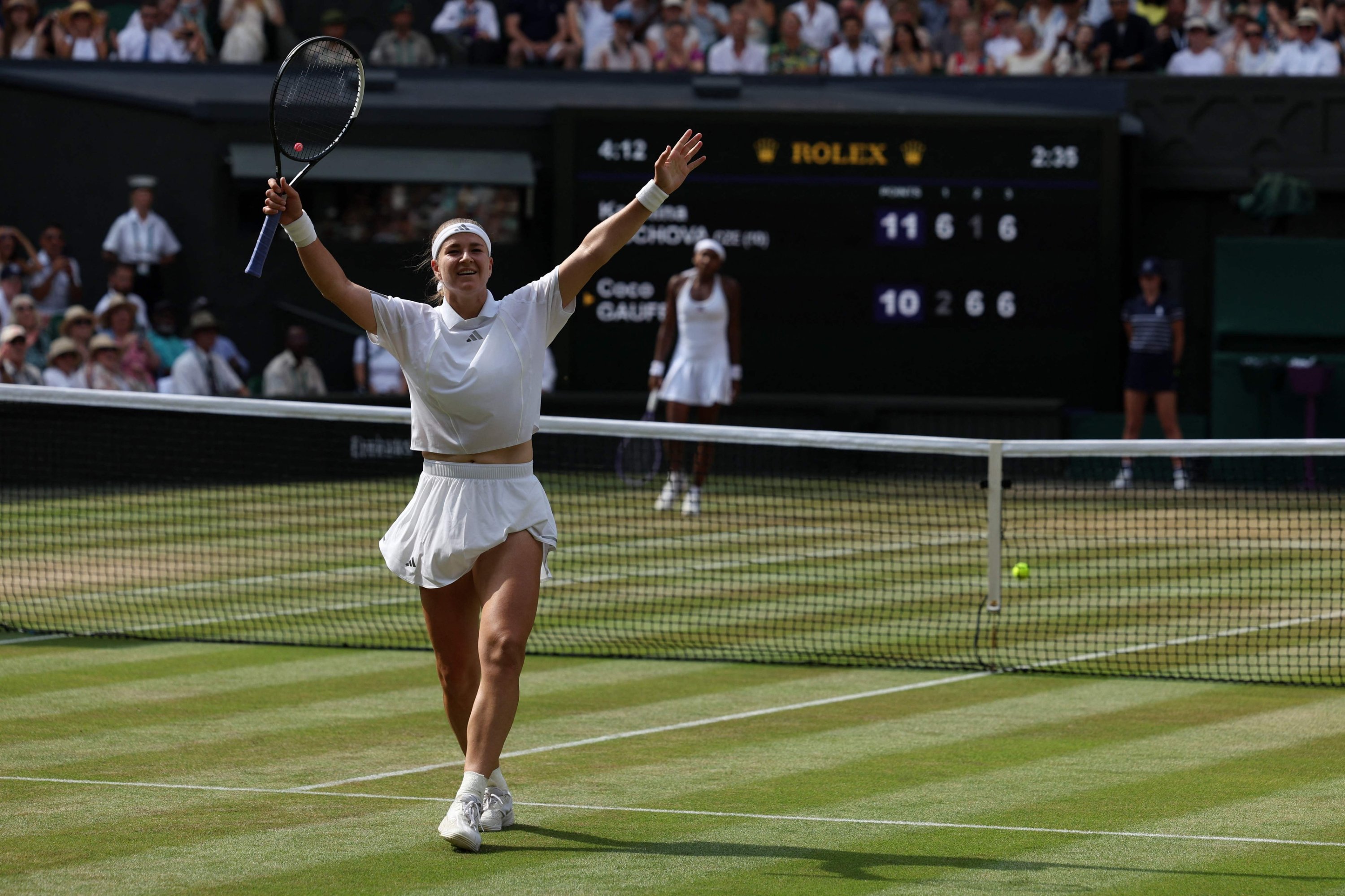 Muchova thriller seals all-Czech Wimbledon final with Noskova