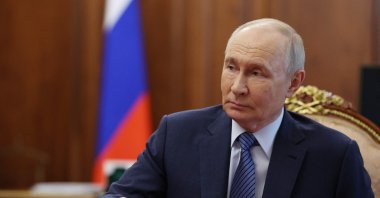 Russia's President Vladimir Putin attends a meeting with the Tula region governor, Moscow, Russia, July 6, 2026. (AFP Photo)