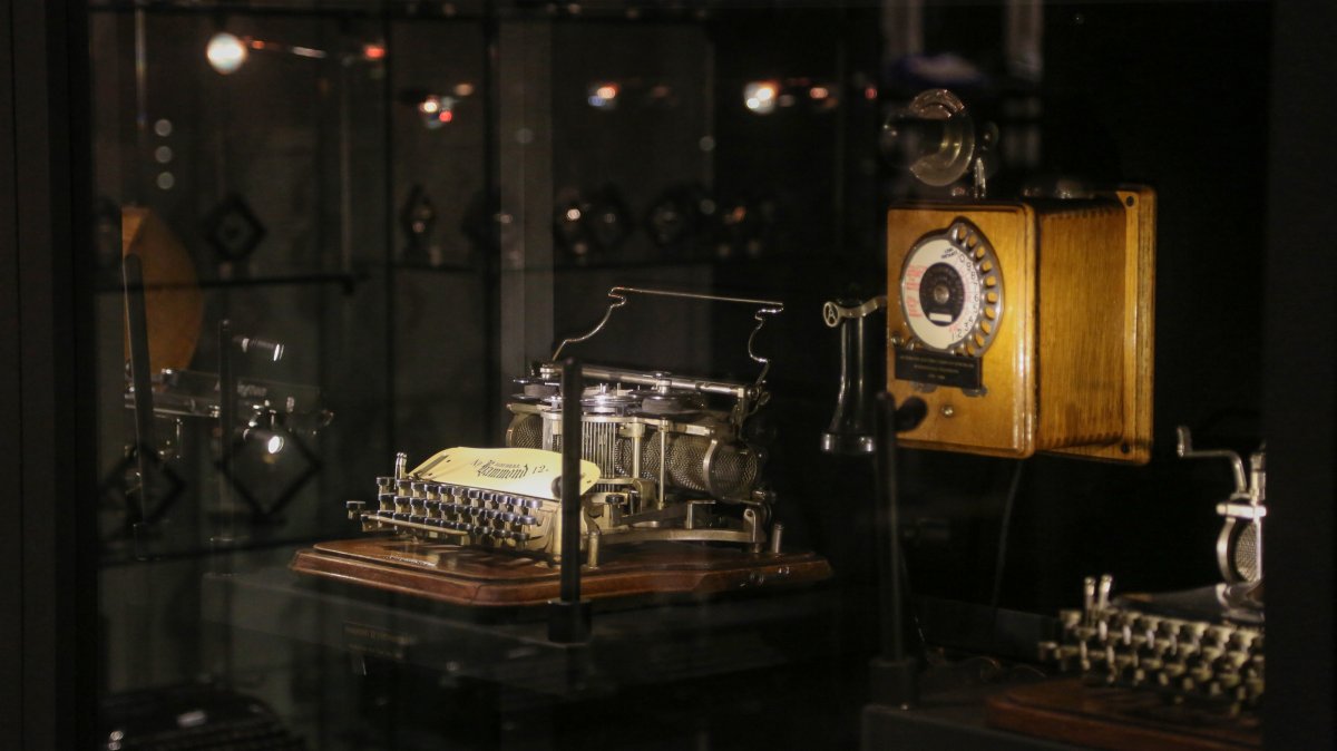 A general view of the Typewriter Museum, Tehran, Iran, June 30, 2026. (AA Photo)