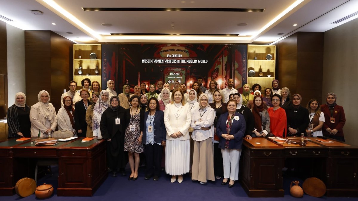 Participants pose for a group photo during KADEM's international workshop, Istanbul, Türkiye, July 11, 2026. (Courtesy of KADEM)