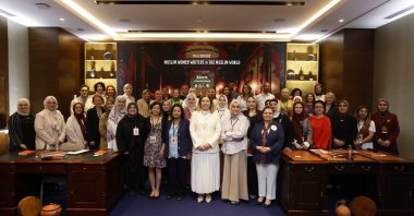 Participants pose for a group photo during KADEM's international workshop, Istanbul, Türkiye, July 11, 2026. (Courtesy of KADEM)