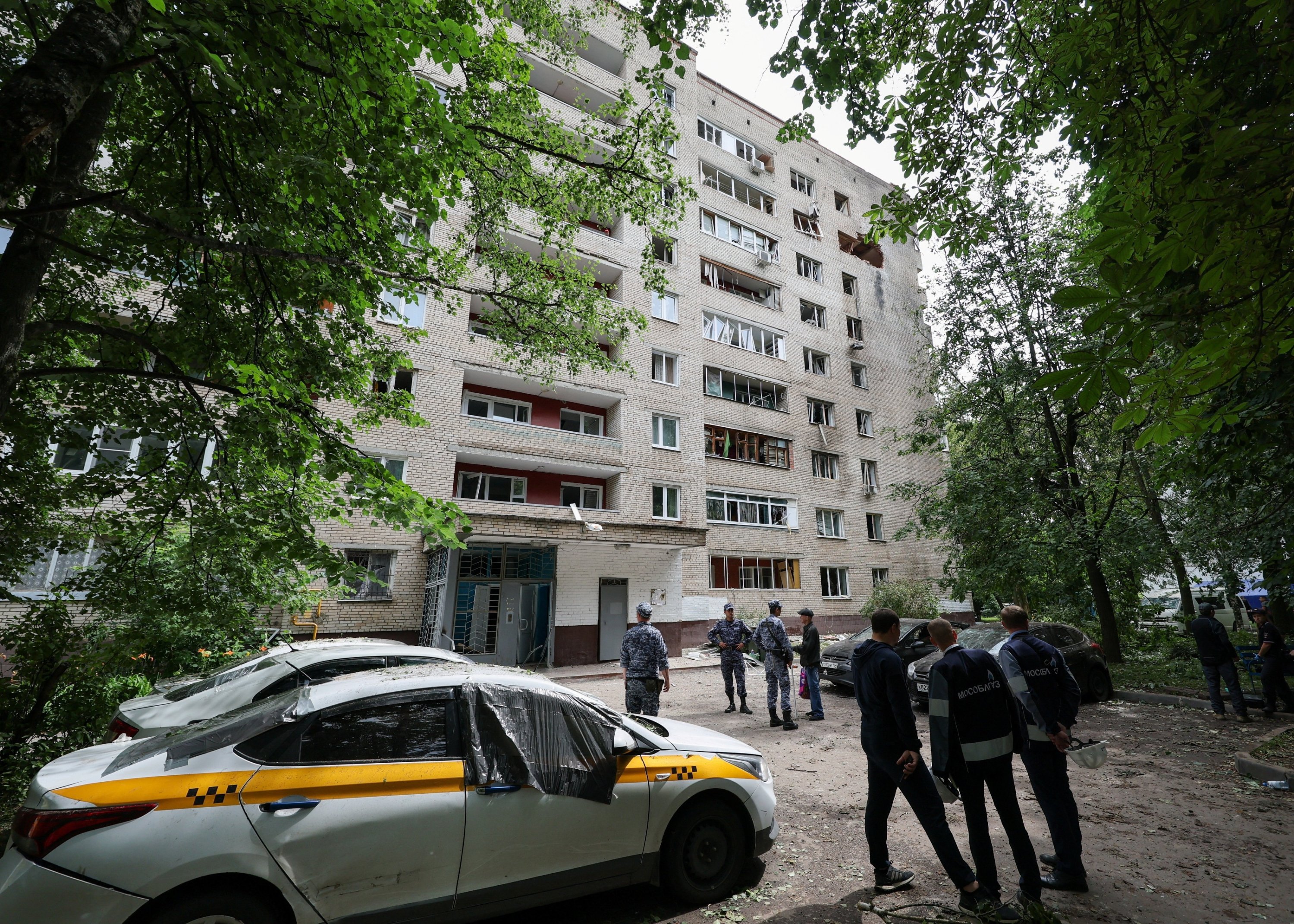 At least 4 killed, 7 wounded when Ukraine drone strikes hit Russia