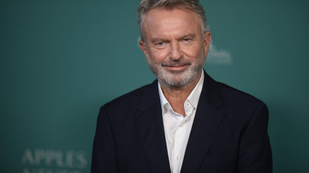 Sam Neill arrives at the premiere of "Apples Never Fall," Los Angeles, U.S., March 12, 2024. (AP Photo)