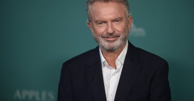 Sam Neill arrives at the premiere of "Apples Never Fall," Los Angeles, U.S., March 12, 2024. (AP Photo)