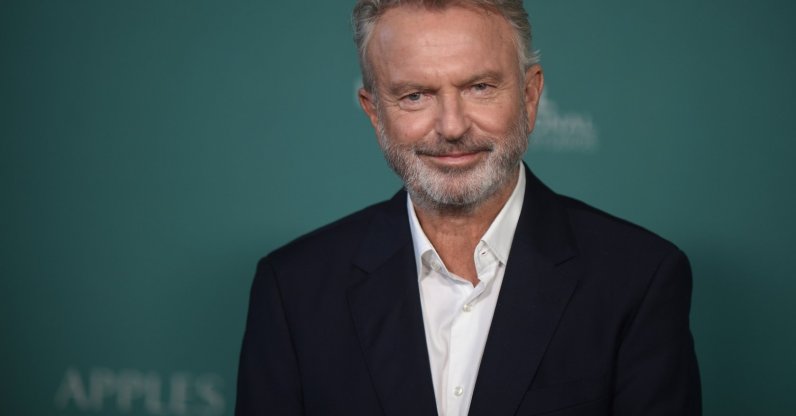 Sam Neill arrives at the premiere of "Apples Never Fall," Los Angeles, U.S., March 12, 2024. (AP Photo)