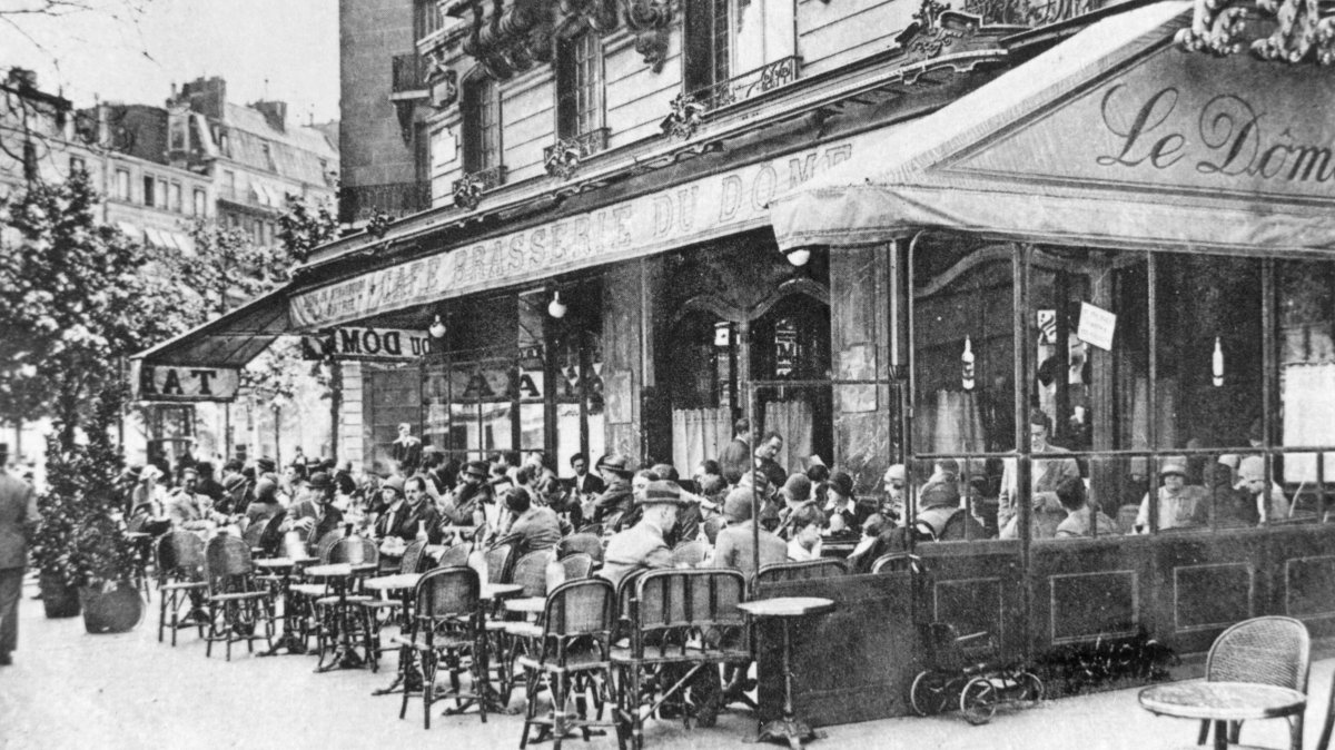 Café Brasserie du Dôme in the Montparnasse district, Paris, France. (Getty Images Photo)