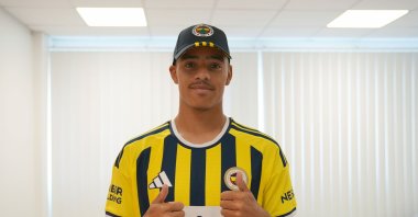 Mason Greenwood poses for a photo after signing for Fenerbahçe, Istanbul, Türkiye, July 14, 2026. (IHA Photo)