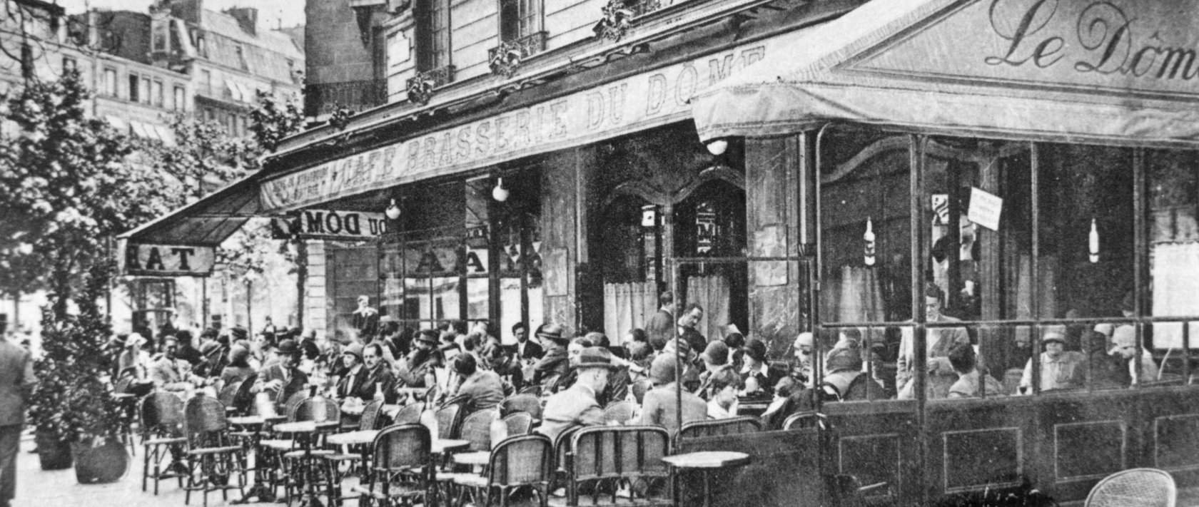 Café Brasserie du Dôme in the Montparnasse district, Paris, France. (Getty Images Photo)