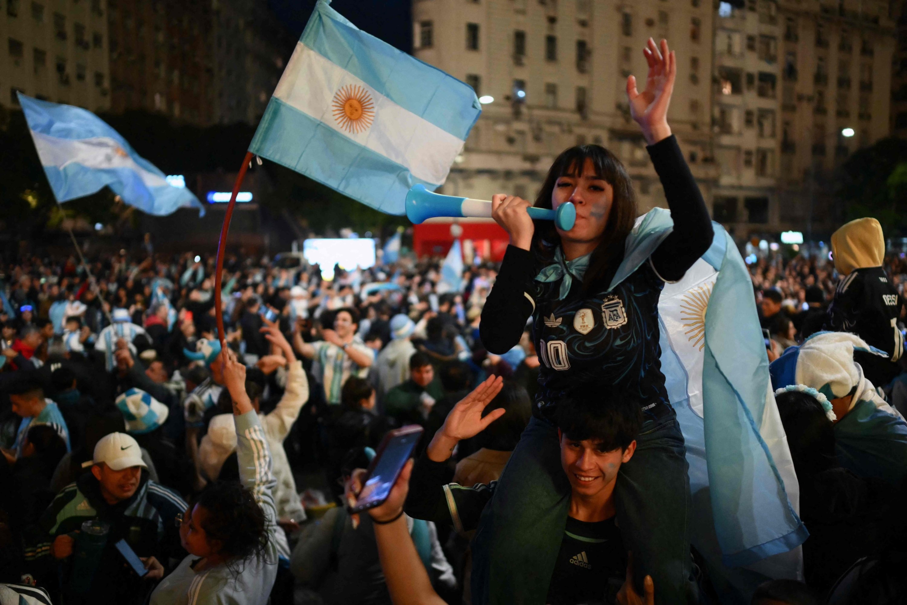 Euphoria sweeps Argentina as fans celebrate World Cup final berth