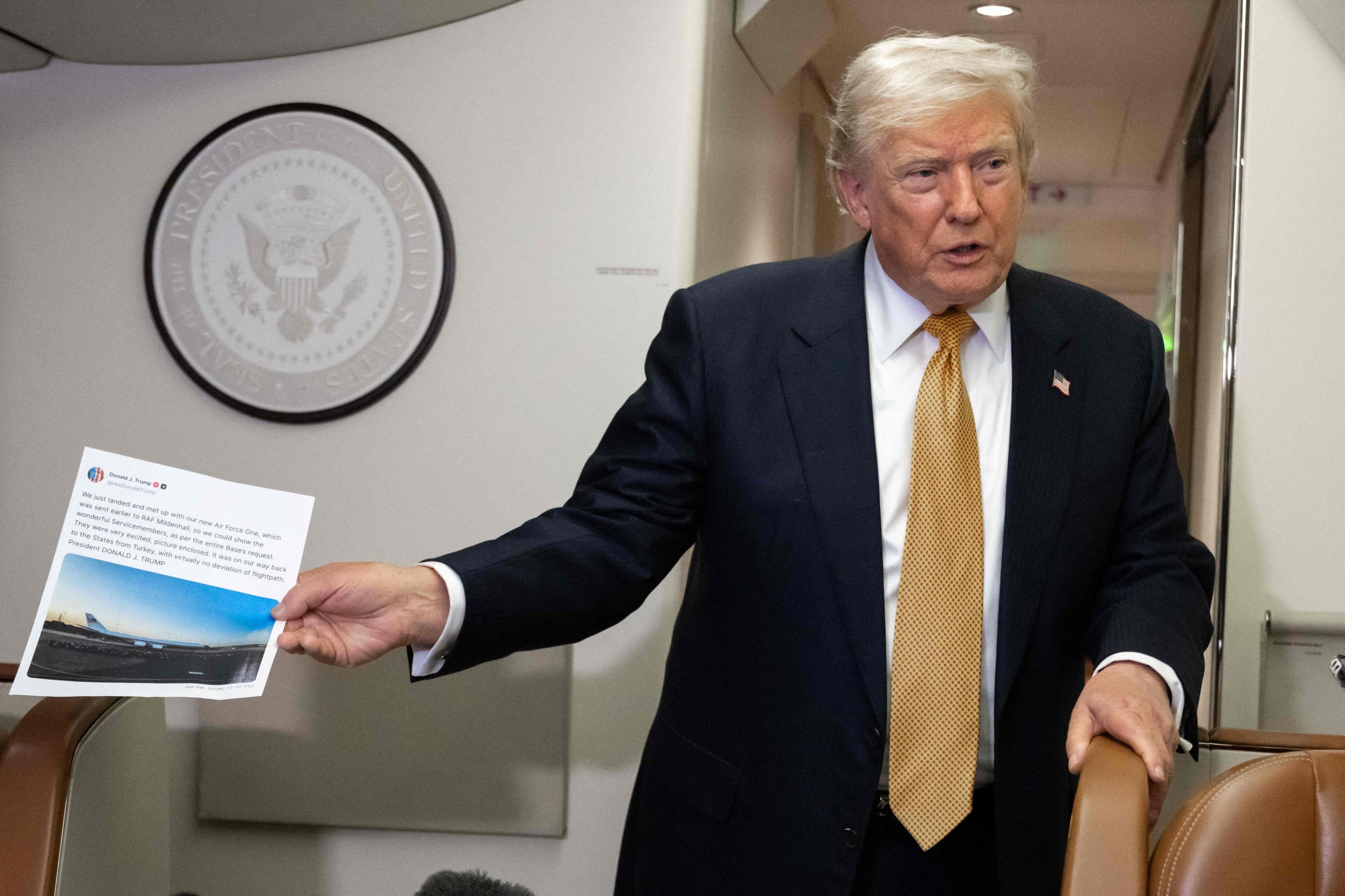 Truth Social to sell trading firms ‘fastest’ access to Trump’s posts