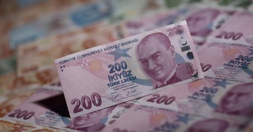 Turkish lira banknotes are seen in this illustration taken in Istanbul, Türkiye, Nov. 23, 2021. (Reuters Photo)
