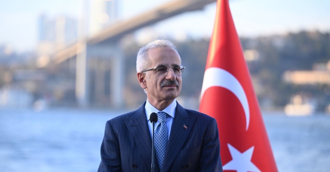 Transport and Infrastructure Minister Abdulkadir Uraloğlu is seen in this photo released on July 16, 2026. (IHA Photo)