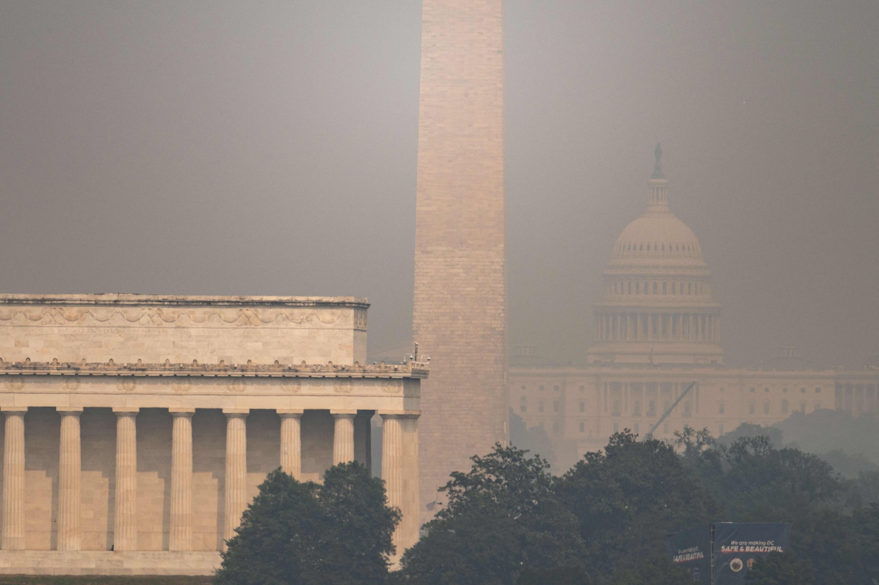 Canada wildfire smoke engulfs Washington as it spreads across US