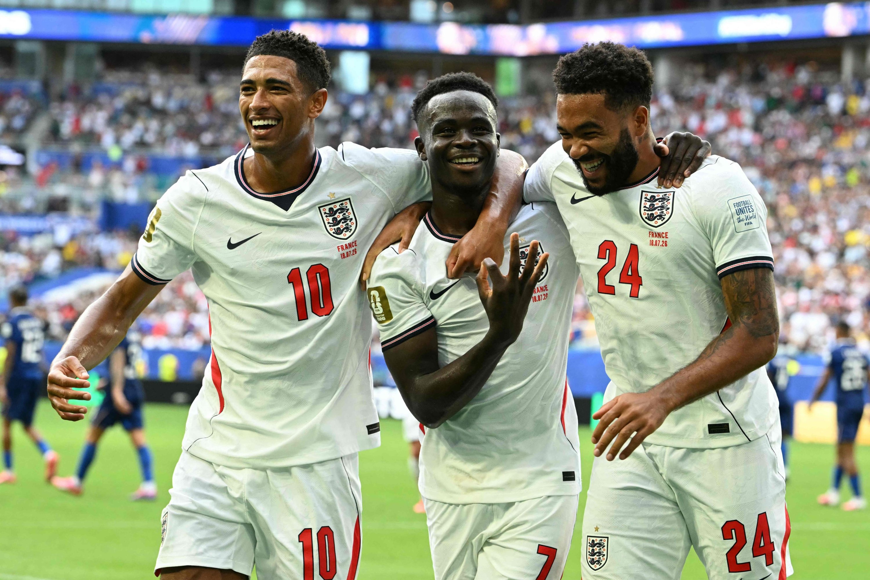 Bukayo Saka hat trick lifts England past France for 3rd place