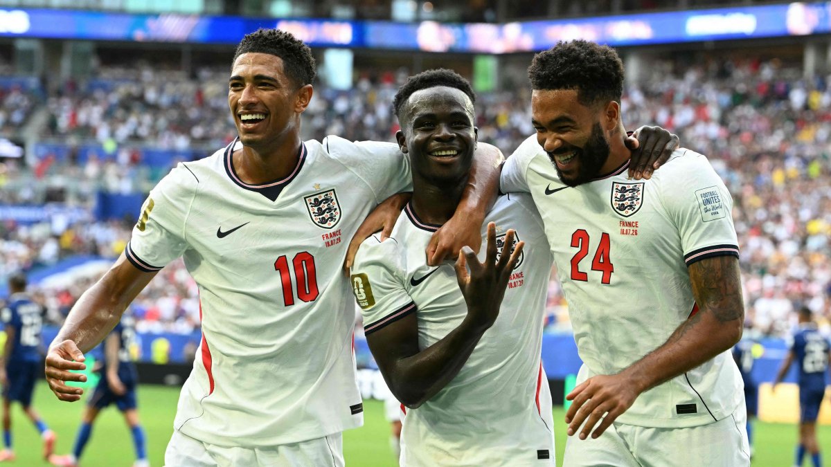 Bukayo Saka hat trick lifts England past France for 3rd place