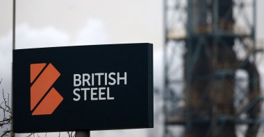 British Steel's Scunthorpe plant is pictured in north Lincolnshire, U.K., Feb. 22, 2023. (AFP Photo)