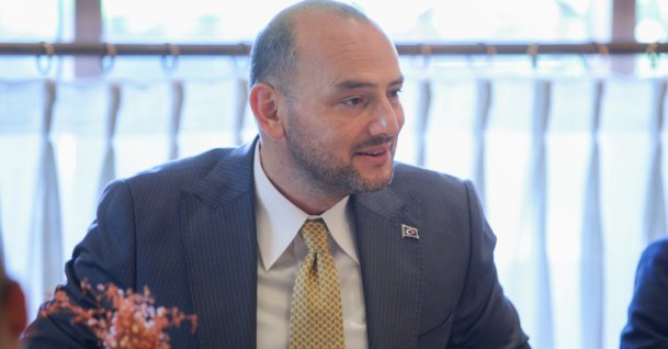Independent Industrialists and Businessmen's Association (MÜSIAD) Chair Burhan Özdemir speaks to journalists, Istanbul, Türkiye, June 24, 2026. (AA Photo)