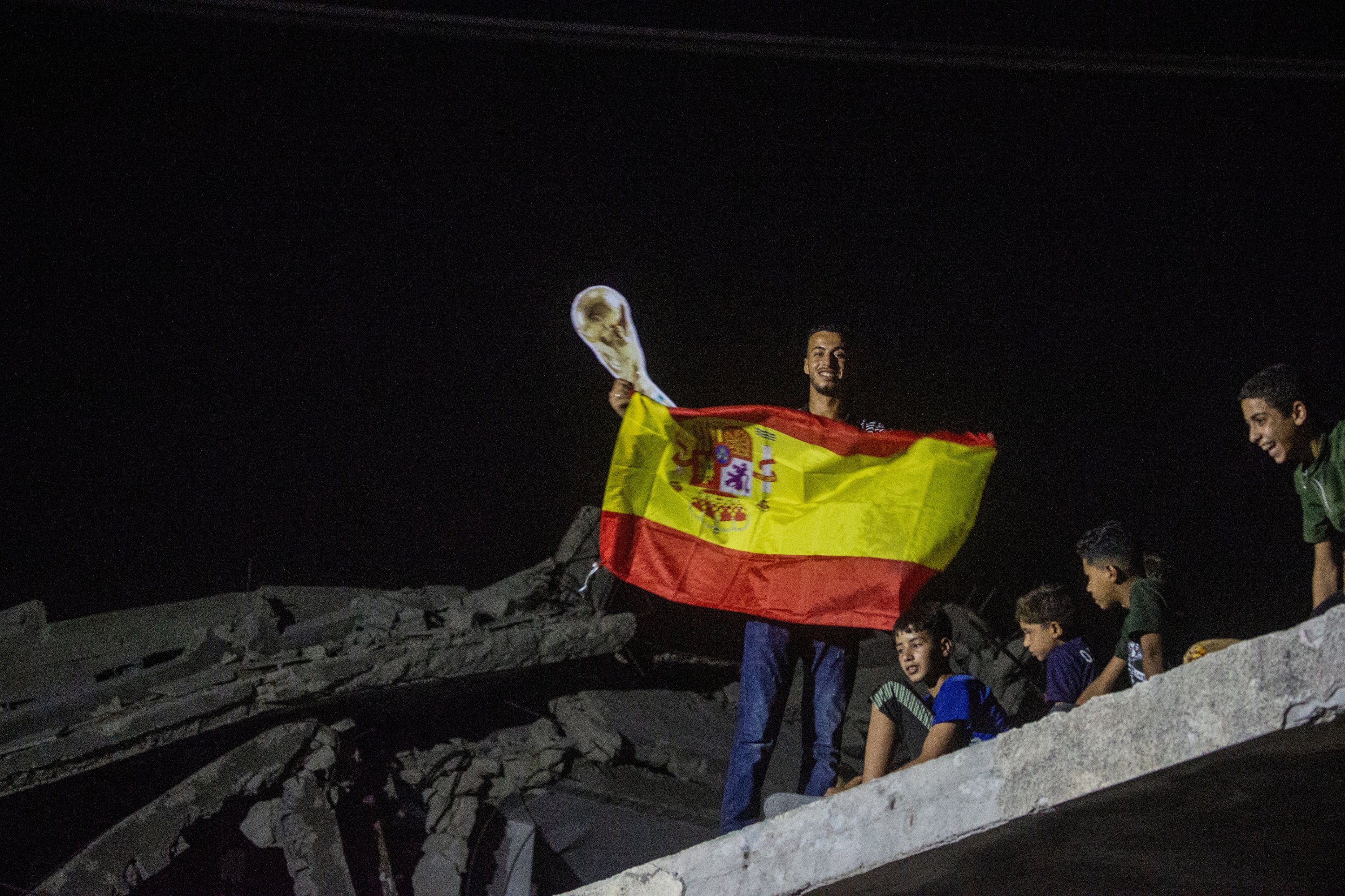 Spain’s World Cup triumph brings brief joy to war-weary Gazans