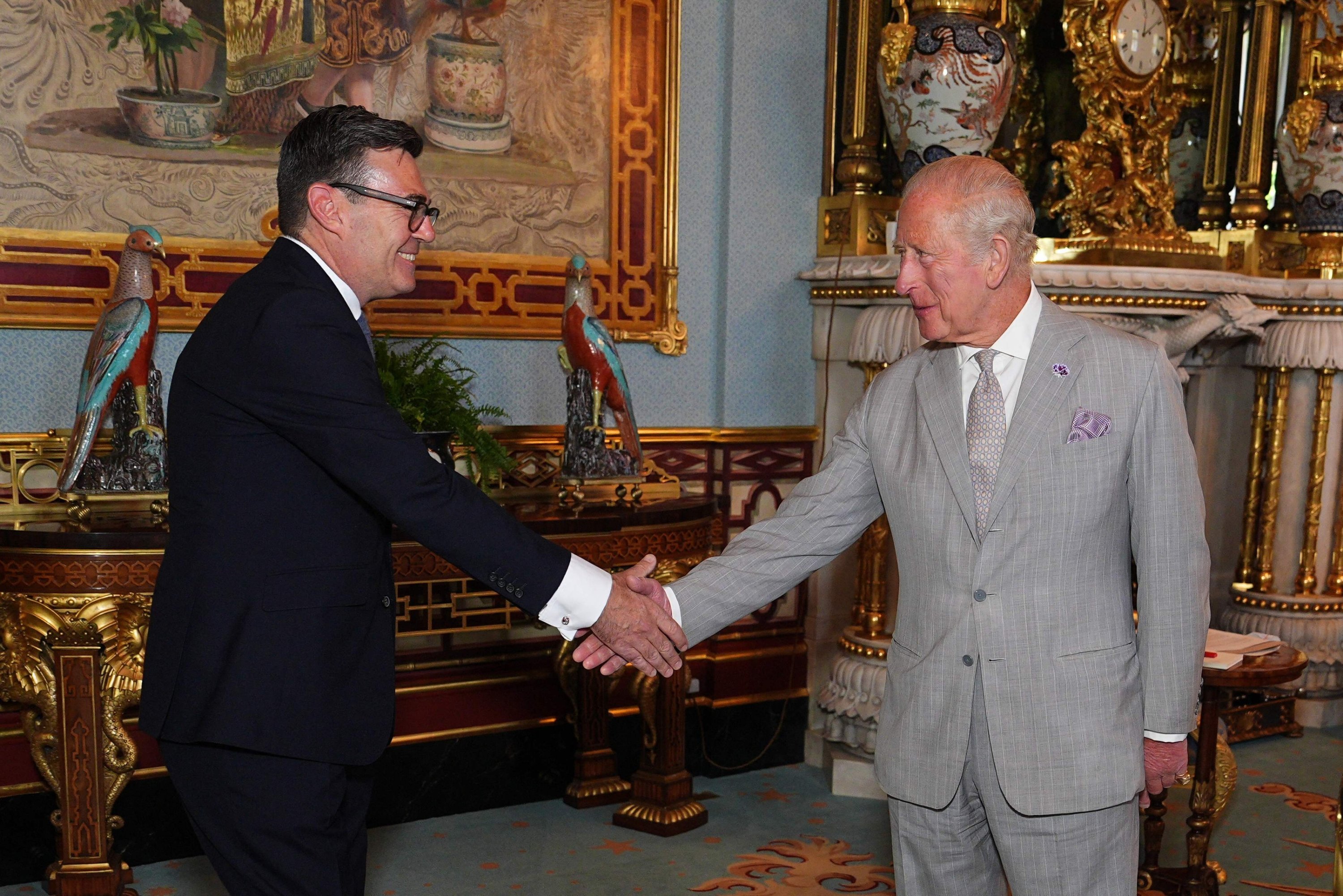 Burnham becomes 7th British PM in decade after meeting King Charles