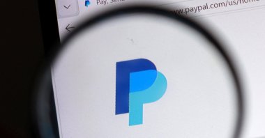 The PayPal logo is seen in this illustration taken July 15, 2026. (Reuters Photo)