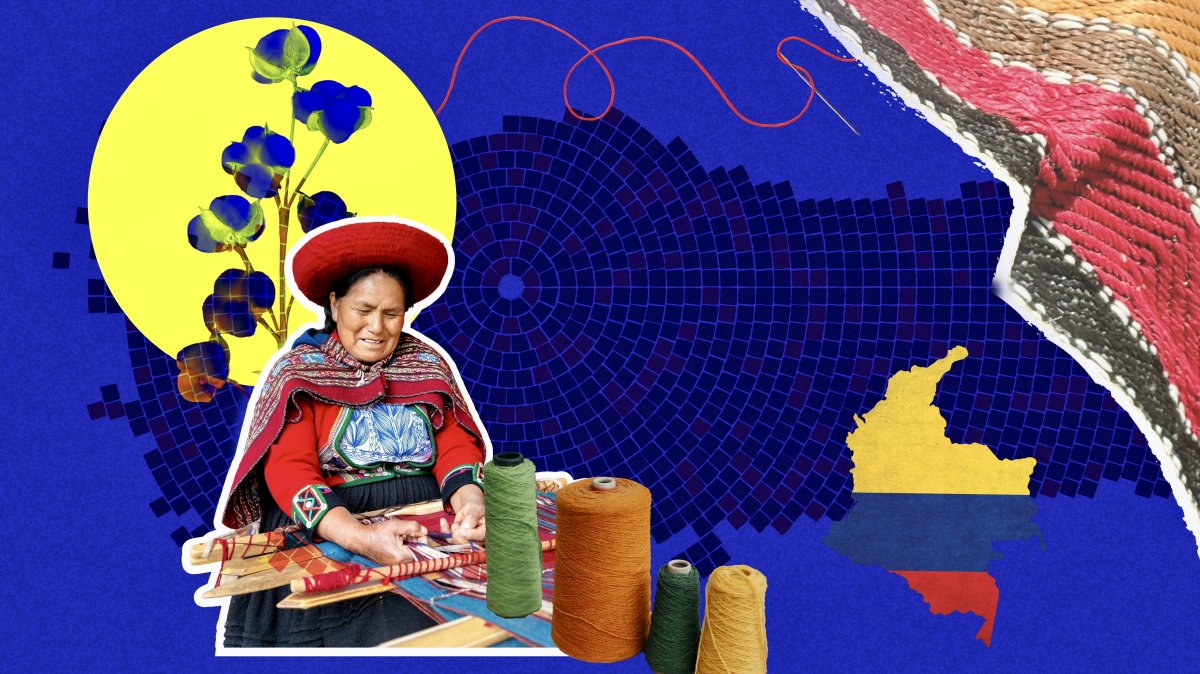 "Various civilizations left Colombia not only a cultural heritage but also an industrial legacy." (Illustration by Daily Sabah's Buğra Çakmak)